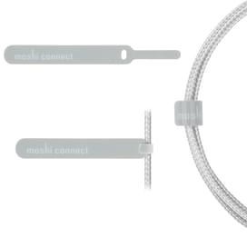 Кабель USB Type-C - USB Type-C, Moshi, 1м, Jet Silver (99MO084244) фото