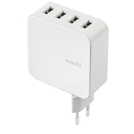 Сетевое зарядное устройство 4*USB, 7A, ProGeo, Moshi, Белый (99MO022151) фото