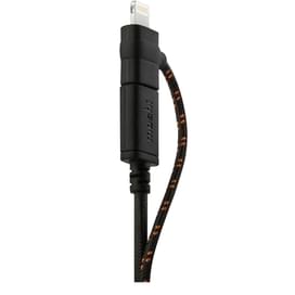 Универсальный кабель USB 2.0 - Lightning/MicroUSB/Type-C, Moshi, 1м, Black (99MO023047) фото