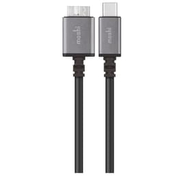 Кабель USB Type-C - Micro-B, Moshi, 0.5м, Black (99MO084001) фото