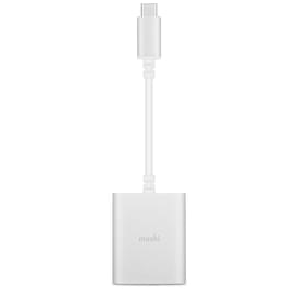 Адаптер Moshi, Type-C - 1*USB Type-C, 1*3,5 мм для наушников (MFG), Silver (99MO084246) фото