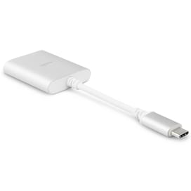 Адаптер Moshi, Type-C - 1*USB Type-C, 1*3,5 мм для наушников (MFG), Silver (99MO084246) фото