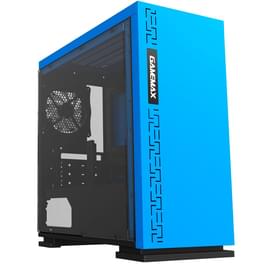 GameMax EXPEDITION H605-BLU TG Mini-Tower кейсі, window, Blue mATX (EXPEDITION H605-BLU) фото