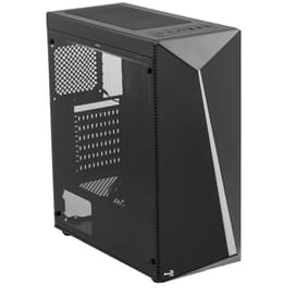 Aerocool Shard RGB Mid-Tower кейсі, window, Black mATX фото