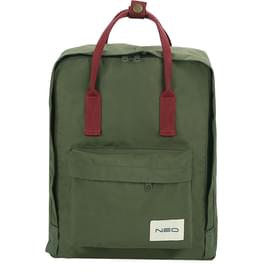 Рюкзак для ноутбука 15.6" NEO NEB-023, Green Red, полиэстер (NEB-023GNR) фото