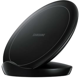 Беспроводное зарядное устройство Wireless Fast Charger Stand 9W, Samsung, Черный (EP-N5105TBRGRU) фото