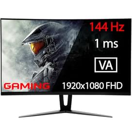 Монитор Игровой 27" GameMax GMX27C144_B 1920x1080 16:9 VA 144ГЦ (HDMI+DP+DVI) Curved Black фото