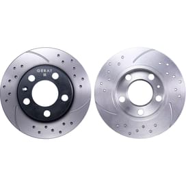 Тормозные диски GERAT DSK-R056 (Seat Leon I, 99-06, 1.9D) фото