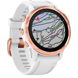 Смарт-часы Garmin Fenix 6S Pro Rose Gold with White Band фото