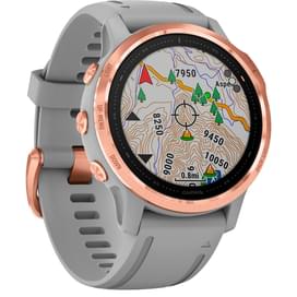 Смарт-часы Garmin Fenix 6S Sapphire Rose Gold with Gray Band фото