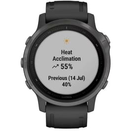 Смарт-часы Garmin Fenix 6S Sapphire Carbon Grey with Black Band фото