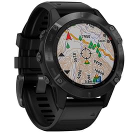 Смарт-часы Garmin Fenix 6 Pro Black with Black Band фото