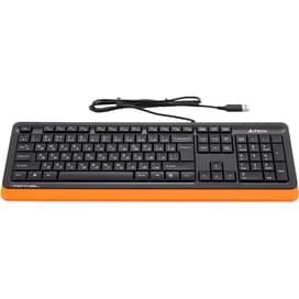 Клавиатура проводная USB A4tech Fstyler FK-10, Orange фото