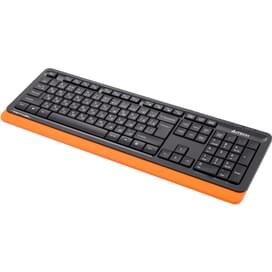 Клавиатура проводная USB A4tech Fstyler FK-10, Orange фото