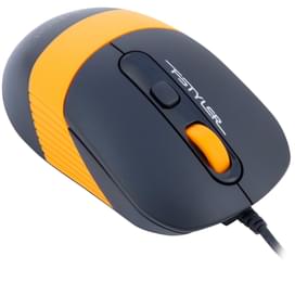 Сымды тінтуір USB A4tech Fstyler FM-10, Orange фото