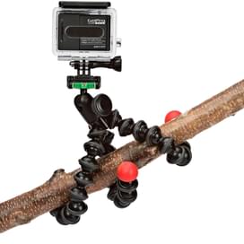 GoPro камераларға және фотоларға арналған Tripod Joby GorillaPod штативі (қара/қызыл) (JB01300-BWW) фото