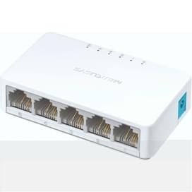 Настольный коммутатор, Mercusys MS105, 5 портов 10/100 Mbps, (MS105) фото