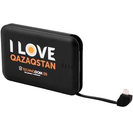 Technodom сыртқы аккумуляторы, 5000Mah, Type-C + Lightning + Micro USB, Black (KP-N50M/B2BE) фото