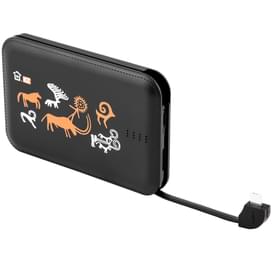 Technodom сыртқы аккумуляторы, 5000Mah, Type-C + Lightning + Micro USB, Black (KP-N50M/B2BF) фото