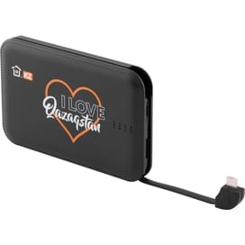 Technodom сыртқы аккумуляторы, 5000Mah, Type-C + Lightning + Micro USB, Black (KP-N50M/B2BH) фото