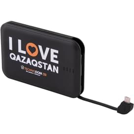 Внешний аккумулятор Technodom, 5000Mah, Type-C + Lightning + Micro USB, Black (KP-N50M/B2BM) фото