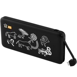 Внешний аккумулятор Technodom, 10000Mah, Type-C + Lightning + Micro USB, Black (KP-LT100M/B2B7) фото