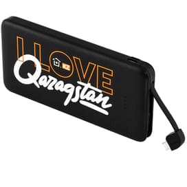Внешний аккумулятор Technodom, 10000Mah, Type-C + Lightning + Micro USB, Black (KP-LT100M/B2B10) фото