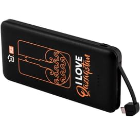 Внешний аккумулятор Technodom, 10000Mah, Type-C + Lightning + Micro USB, Black (KP-LT100M/B2B14) фото