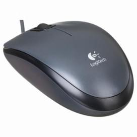 Сымды тінтуір USB Logitech M90 Grey фото