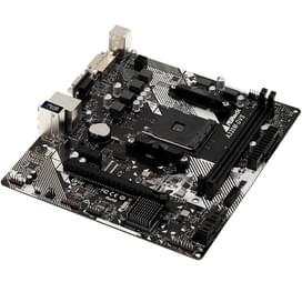 Материнская плата ASRock A320M-DVS R4.0 AM4 2DDR4 PCI-E 1x16 1x1 (DVI-D+VGA) mATX фото