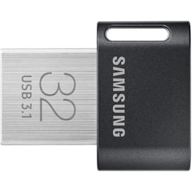 USB Флешка 32GB Samsung Fit Plus Type-A 3.1 Gen 1 (3.0) Black (MUF-32AB/APC) фото