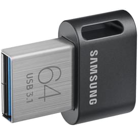 USB Флешка 64GB Samsung Fit Plus Type-A 3.1 Gen 1 (3.0) Black (MUF-64AB/APC) фото