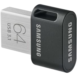 USB Флешка 64GB Samsung Fit Plus Type-A 3.1 Gen 1 (3.0) Black (MUF-64AB/APC) фото
