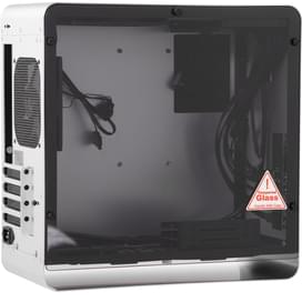Jonsbo UMX3W MidTower кейсі, window, Silver mATX фото