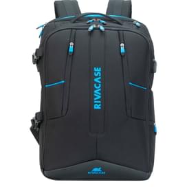 Рюкзак для ноутбука 17.3" Rivacase Borneo, Black/Blue, полиэстер (7860) фото