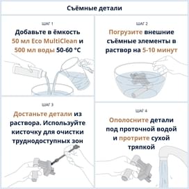 Средство очистки капучинатора Delonghi DLSC-550 фото