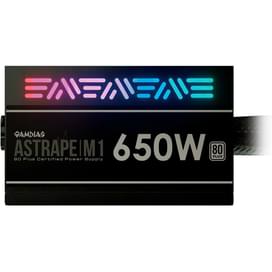 Блок питания 650W GAMDIAS ASTRAPE M1-650W ATX 20+4pin, 4+4pin (ASTRAPE M1-650W) фото