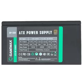 Блок питания 550W GameMax GP-550 ATX 24+4pin, 4+4pin (GP-550) фото