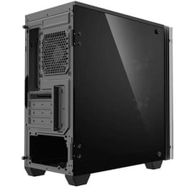 GameMax Mini Stratos H609 MiniTower кейсі, window, Black mATX (Mini Stratos H609) фото