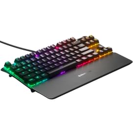 Клавиатура игровая проводная USB SteelSeries Apex 7 TKL RGB, QX2 Blue фото