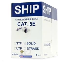 Желілік кабель, Ship, D135-P, Cat.5e, UTP, 4x2x1/0.51mm., PVC, 305 м/б фото