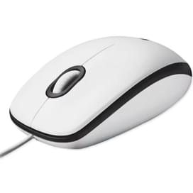 Мышка проводная USB Logitech M100, White (910-005004) фото