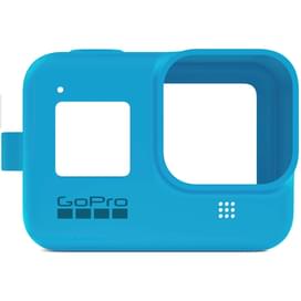Силиконовый чехол с ремешком для GoPro Hero 8, синий (AJSST-003) фото