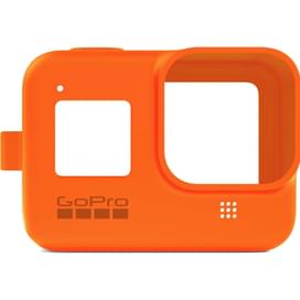 Силиконовый чехол с ремешком для GoPro Hero 8, оранжевый (AJSST-004) фото