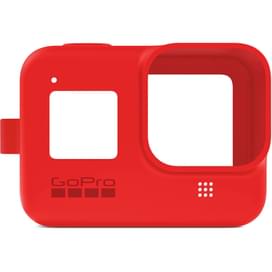 Силиконовый чехол с ремешком для GoPro Hero 8, красный (AJSST-008) фото