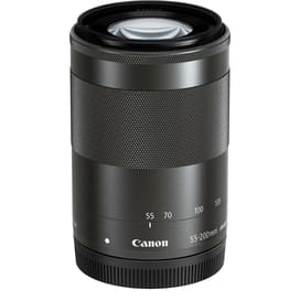 Объектив Canon EF-M 55-200 mm F4.5-6.3 IS STM Black фото