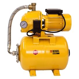 Насосная станция эжекторная PSD800C, 800 Вт, 2400 л/ч, ресивер 24 л, всасывание 20 м Denzel фото