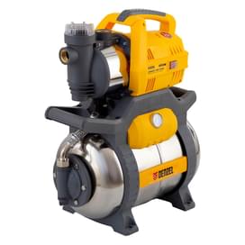 Насосная станция PSХ950X, 950 Вт, 3300 л/ч, ресивер 24 л, подъем 38 м, нержавейка Denzel фото