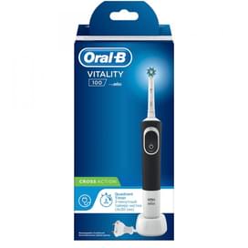 Зубная щетка Oral-B Vitality D100 Сross Action, Black фото