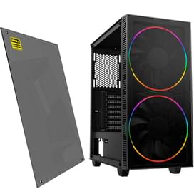 ПК корпус GameMax Black Hole MidTower, window, Black ATX (Black Hole) фото